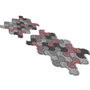 Mijölnir Juego de alfombrillas de baño de 2 piezas en color Polvo
